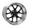 Weld S76 17x11 / 5x115mm BP / 5.8in. BS Black Wheel (Medium Pad) - Non-Beadlock thumbnail 5