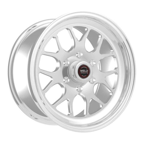 Weld S77 HD 17x8 / 5X4.75 BP / 3.18in. BS Polished Wheel (Low Pad) - Non-Beadlock