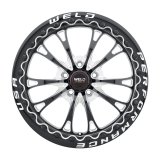 Weld S908 18X10 Belmont Drag Beadlock 5X114.3 ET30 BS6.70 Gloss Black MIL Dia 78.1 thumbnail 2