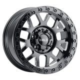 Weld Off-Road W902 17X10 Cinch Beadlock 5X127 5X139.7 ET-24 BS4.50 Gloss BLK MIL / BLK Ring 87.1 thumbnail 1