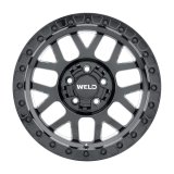 Weld Off-Road W902 17X9.0 Cinch Beadlock 6X135 6X139.7 ET-12 BS4.50 Gloss Black MIL 106.1 thumbnail 3