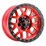 Weld Off-Road W133 17X9 Cinch 5X114.3 5X127 ET-12 BS4.50 Candy Red / Satin Black Ring 78.1 thumbnail 2