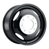 Weld Off-Road W100 20X8.25 Dualie Inner 8X200 ET117 BS9.25 Gloss Black 142.2 thumbnail 3