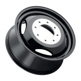 Weld Off-Road W100 20X8.25 Dualie Inner 8X210 ET98 BS8.50 Gloss Black 154.3 thumbnail 1
