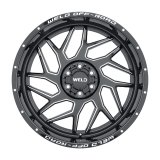 Weld Off-Road W117 20X10 Fulcrum 6X135 6X139.7 ET-18 BS4.75 Gloss Black MIL 106.1 thumbnail 2
