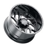 Weld Off-Road W117 22X12 Fulcrum 5X127 5X139.7 ET-44 BS4.75 Gloss Black MIL 87.1 thumbnail 1