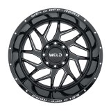 Weld Off-Road W117 22X12 Fulcrum 5X127 5X139.7 ET-44 BS4.75 Gloss Black MIL 87.1 thumbnail 3