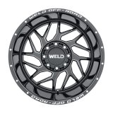 Weld Off-Road W117 20X12 Fulcrum 8X170 ET-44 BS4.75 Gloss Black MIL 125.1 thumbnail 2
