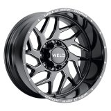 Weld Off-Road W117 22X10 Fulcrum 8X180 ET-18 BS4.75 Gloss Black MIL 124.3 thumbnail 2