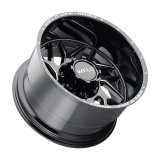 Weld Off-Road W117 20X9 Fulcrum 8X180 ET20 BS5.75 Gloss Black MIL 124.3 thumbnail 1