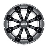 Weld Off-Road W125 20X12 Granada Six 6X139.7 ET-44 BS4.75 Gloss Black MIL 106.1 thumbnail 3