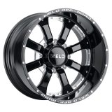 Weld Off-Road W125 20X10 Granada Six 6X135 ET-18 BS4.75 Gloss Black MIL 87.1 thumbnail 2