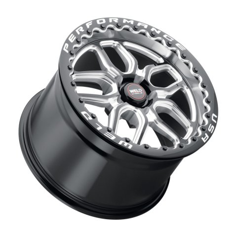 Weld S907 18X10.5 Laguna Beadlock 5X120.7 ET65 BS8.25 Gloss Black MIL Dia 78.1 thumbnail 2