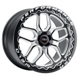 Weld S907 17X10 Laguna Beadlock 5X127 ET38 BS7.00 Gloss Black MIL Dia 71.5 thumbnail 6
