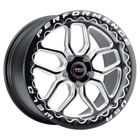 Weld S907 17X10 Laguna Beadlock 5X112 ET40 BS7.1 Gloss Black MIL Dia 78.1 thumbnail 3