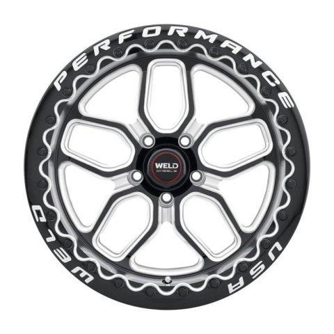 Weld S907 18X10 Laguna Beadlock 5X112 ET40 BS7.1 Gloss Black MIL Dia 78.1 thumbnail 2