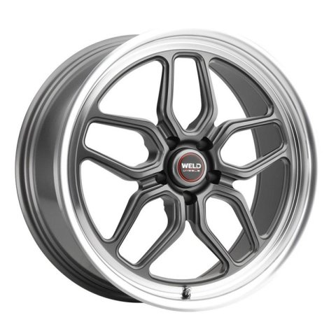 Weld S108 20X10.5 Laguna 5X114.3 ET50 BS7.75 Gloss Gun Diamond Lip 72.56 thumbnail 1
