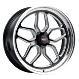 Weld S107 22X8.5 Laguna 5X120.7 ET06 BS5.00 Gloss Black MIL Dia 78.1 thumbnail 1