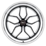 Weld S107 22X8.5 Laguna 5X120.7 ET06 BS5.00 Gloss Black MIL Dia 78.1 thumbnail 3