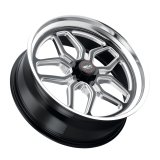 Weld S107 22X8.5 Laguna 5X120.7 ET06 BS5.00 Gloss Black MIL Dia 78.1 thumbnail 4