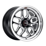 Weld S107 15X5 Laguna 5X114.3 ET19 BS3.75 Gloss Black MIL Dia 78.1 thumbnail 2