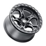 Weld Off-Road W901 17X9.0 Ledge Beadlock 5X127 ET-35 BS3.625 Satin Black 71.5 thumbnail 3