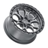 Weld Off-Road W107 20X10 Ledge 6X139.7 ET-18 BS4.75 Satin Gun / Black Ring 106.1 thumbnail 3