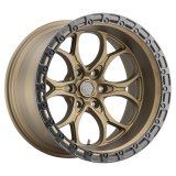 Weld Off-Road W106 20X12 Ledge 6X135 ET-44 BS4.75 Satin Bronze / Black Ring 87.1 thumbnail 3