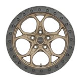 Weld Off-Road W106 17X9.0 Ledge 5X127 ET-12 BS4.50 Satin Bronze Satin Black 71.5 thumbnail 2