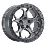 Weld Off-Road W107 17X9.0 Ledge 5X127 ET-12 BS4.50 Satin Gun Satin Black 71.5 thumbnail 2