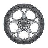 Weld Off-Road W107 17X9.0 Ledge 5X127 ET00 BS5.00 Satin Gun 71.5 thumbnail 3