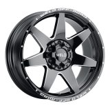 Weld Off-Road W109 20X10 Retaliate 5X139.7 5X150 ET-18 BS4.75 Gloss Black MIL 110.2 thumbnail 1