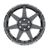 Weld Off-Road W109 20X10 Retaliate 5X139.7 5X150 ET-18 BS4.75 Gloss Black MIL 110.2 thumbnail 2