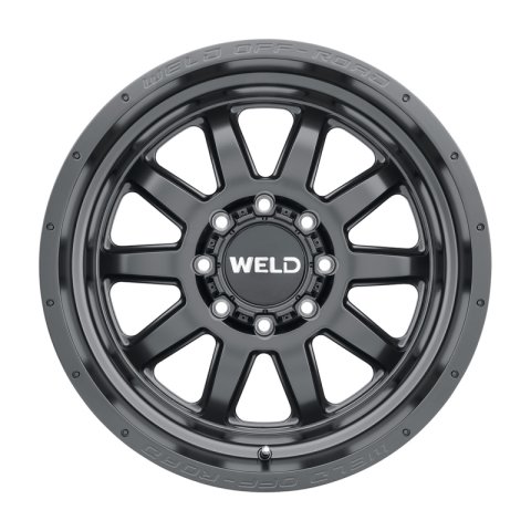 Weld Off-Road W101 20X9.0 Stealth 6X135 6X139.7 ET00 BS5.00 Satin Black 106.1 thumbnail 1
