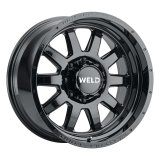 Weld Off-Road W168 20X9 Stealth 6X135 6X139.7 ET00 BS5.00 Gloss Black 106.1 thumbnail 1