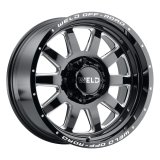 Weld Off-Road W102 20X9.0 Stealth 8X180 ET00 BS5.00 Gloss Black MIL 124.3 thumbnail 1