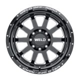 Weld Off-Road W102 20X9.0 Stealth 8X180 ET00 BS5.00 Gloss Black MIL 124.3 thumbnail 2