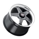 Weld S104 18X10.5 Ventura 5X120.65 ET54 BS7.9 Gloss Black MIL Dia 70.3 thumbnail 1