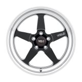 Weld S104 17X11 Ventura 5X127 ET-44 BS4.25 Gloss Black MIL Dia 78.1 thumbnail 4