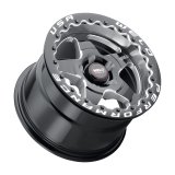 Weld S904 15x10 Ventura Beadlock 5x114.3 ET51 BS7.50 Gloss BLK MIL DIA 78.1 thumbnail 1
