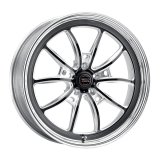 Weld S80 20x8 / 5x115 BP / 5.3in BS Black Wheel (High Pad) - Non-Beadlock thumbnail 1