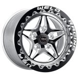 Weld S81 17x10 / 5x115 BP / 6.7in BS Black Wheel (High Pad) - Black Single Beadlock MT thumbnail 6