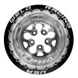 Weld Alpha-1 15x13 / 5x4.75 BP / 3in BS Polished Wheel - Double Beadlock MT thumbnail 1