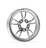 Weld Full Throttle 1-Piece 17x4.5 / 5X4.75 BP / 2.25in BS Polished Wheel - Non-Beadlock thumbnail 1