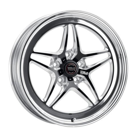 Weld S81 17x10 / 5x120 BP / 7.2in. BS (43mm Offset) Black Wheel (High Pad) thumbnail 2