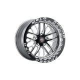Weld S82 17x10 / 5x4.5 BP / 8.0in. BS (64mm Offset) Black Wheel (Low Pad) - Black Single Beadlock thumbnail 5