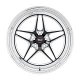 Weld S81 17x5 / 5x120 BP / 2.2in. BS (-21mm Offset) Black Wheel (High Pad) thumbnail 6