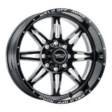 Weld Cheyenne W132 Series 20x10 / 8x170 BP / -18 Offset / 4.75 BS / 125.1 Bore - Gloss Black MIL thumbnail 3