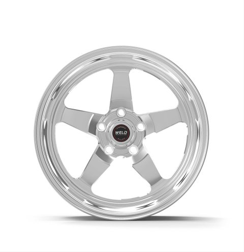 Weld S71 18x9 / 5x4.5 BP / 6.7in. BS Polished Wheel (Medium Pad) - Non-Beadlock thumbnail 2
