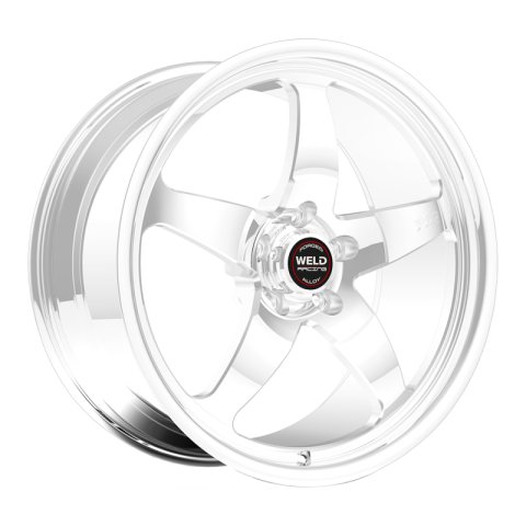 Weld S71 18x9 / 5x4.5 BP / 6.7in. BS Polished Wheel (Medium Pad) - Non-Beadlock thumbnail 5